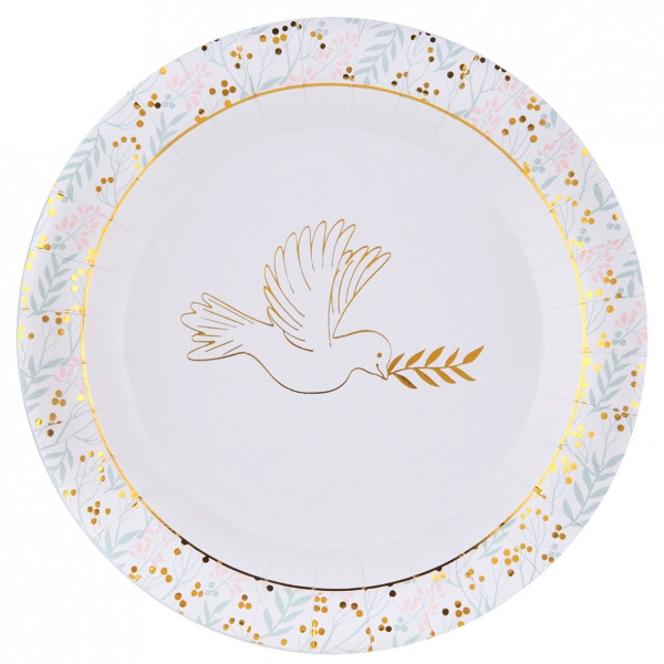 10 Blessed Communion Pappteller 22,5cm