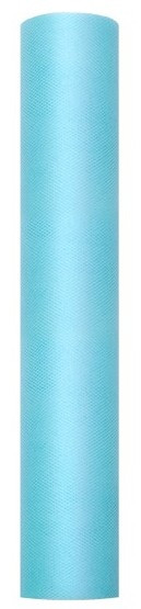 Tüll Stoff Luna türkis 9m x 30cm
