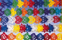 Colorful Rainbow Girlande 4m