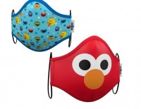 2 Mund-Nase-Masken Elmo and Friends Erwachsene