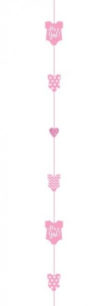 Baby Girl Strampler Ballonanhänger 1,8m