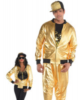Vorschau: Hip Hop Rapper Jacke gold unisex