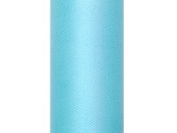 Tüll Stoff Luna türkis 9m x 15cm