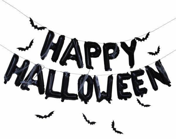 Happy Halloween Ballongirlande 40cm