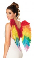 Bunte Pride Engelsflügel 50 x 50cm