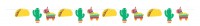 Rainbow Fiesta Girlande 2,4m