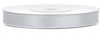 25m Satin Geschenkband silber 6mm breit