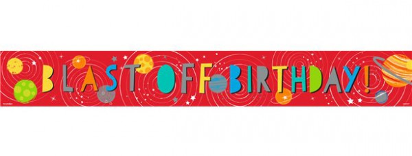 Weltall Banner Set 3 Stück 2