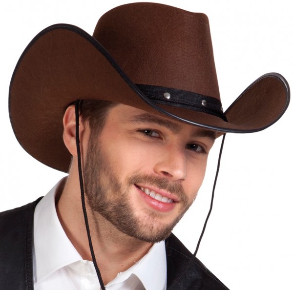 Stilvoller Cowboyhut Braun