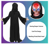 Förhandsgranskning: Gaming Reaper Skräck barndräkt