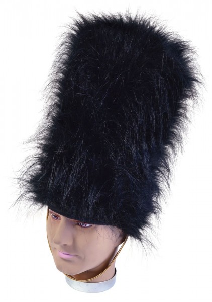 Palastgarde Fellmütze Schwarz