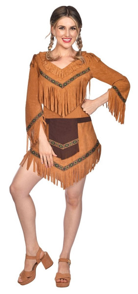 Indianerin Huyana Damenkostüm 2