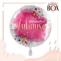 Vorschau: Balloha Geschenkbox DIY Willkommen Zuhause XL