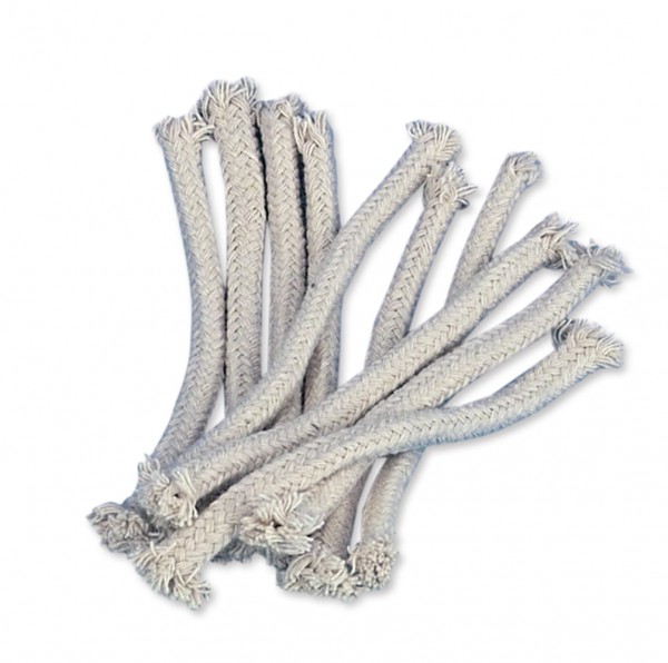 10 Midnight Fire Bambusfackel Dochte 14cm