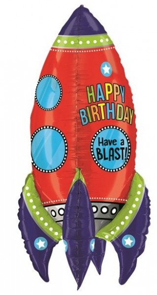 Have a Blast Raketen Folienballon 91cm