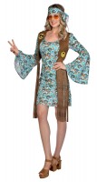 Hippie Girl Damenkostüm Stella