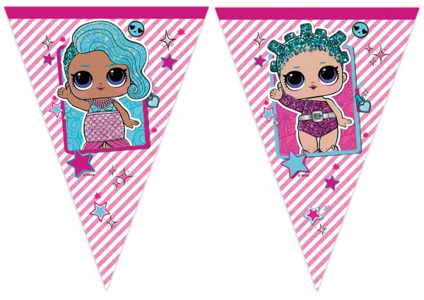 LOL Glamour Girls Wimpelkette 2,3m