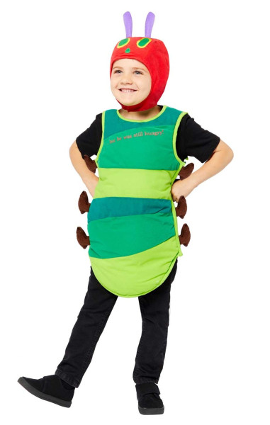 Kleine Raupe Nimmersatt Kostüm für Kinder 4