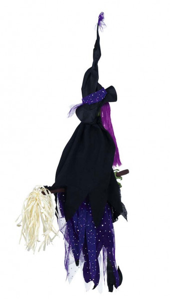 Fliegende Hexe mit Licht und Sound