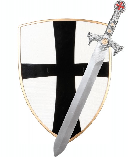 Ritterschwert mit Schutzschild