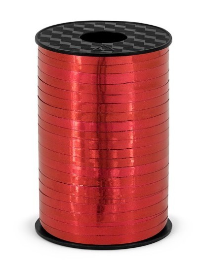 225m Geschenkband Hong Kong metallic rot