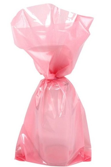 25 Hellrosa Geschenktüten 24cm