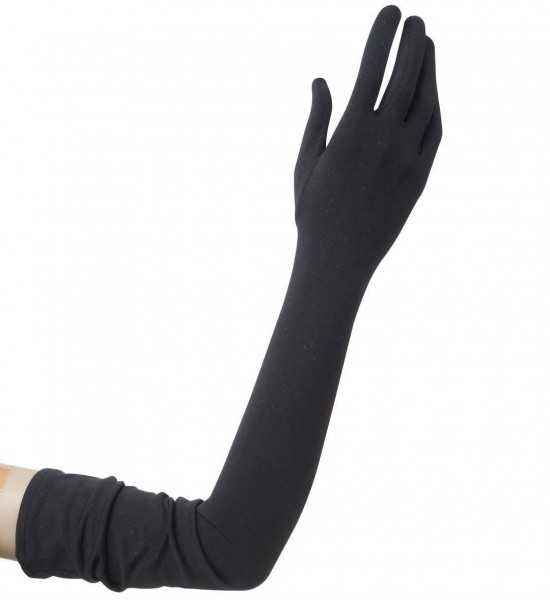 Lange Ley Handschuhe In Schwarz