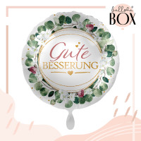 Vorschau: Balloha Geschenkbox DIY Gute Besserung Greenery XL