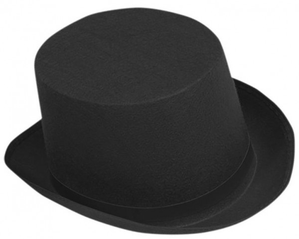 Eleganter Schwarzer Zylinder Für Erwachsene