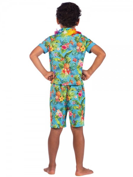 2-teiliges Hawaii Kostüm Set für Kinder 4