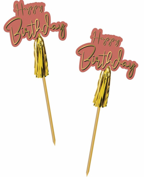 12 Golden Dusk Party Picker