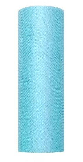 Tüll Stoff Luna türkis 9m x 15cm
