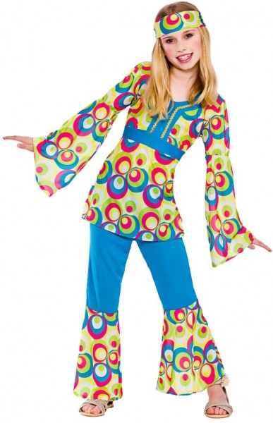 Rosie Retro Hippie Kinderkostüm