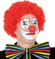 Vorschau: Afro Clownsperücke rot