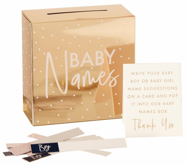 Give the Baby a Name Kartenbox 2
