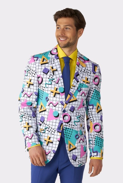 OppoSuits Partyanzug Geometrische Formen