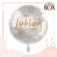 Vorschau: Balloha Geschenkbox DIY Taufe Liebling XL