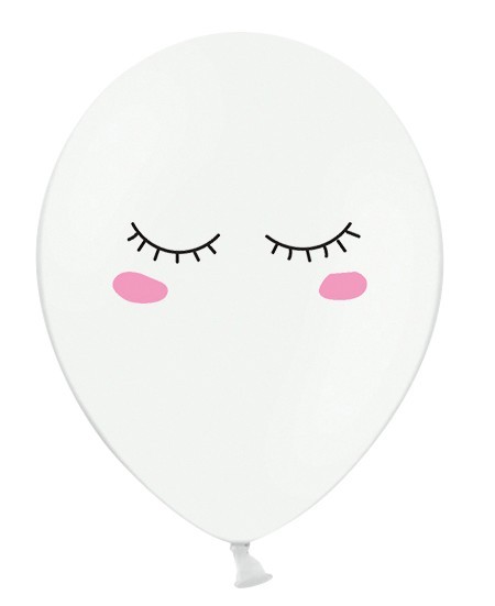6 Einhorn Himmel Ballon Mix 30cm 2