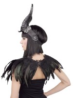 Krähen Federkragen für Hexen