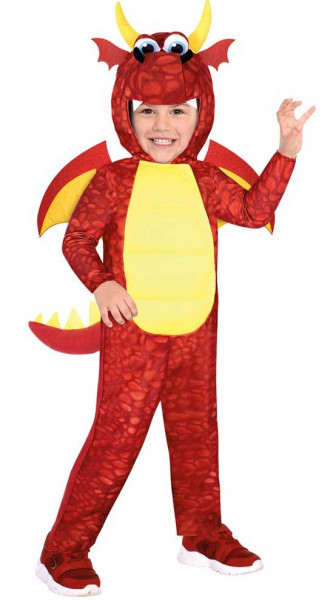 Roter Drache Kinderkostüm