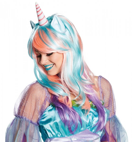 Magische Einhorn Damenperücke