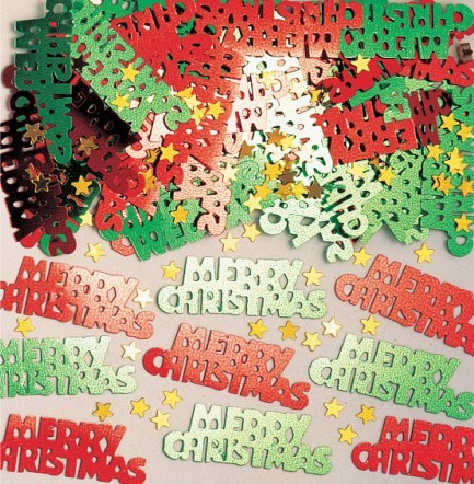 Merry Christmas metallic Streudeko 14g