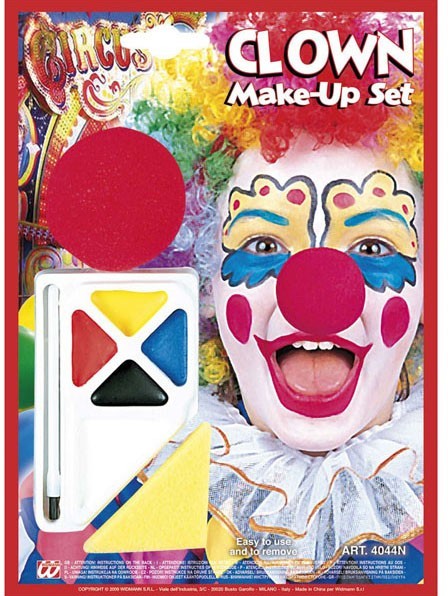Clownsschminke Set Mit Nase