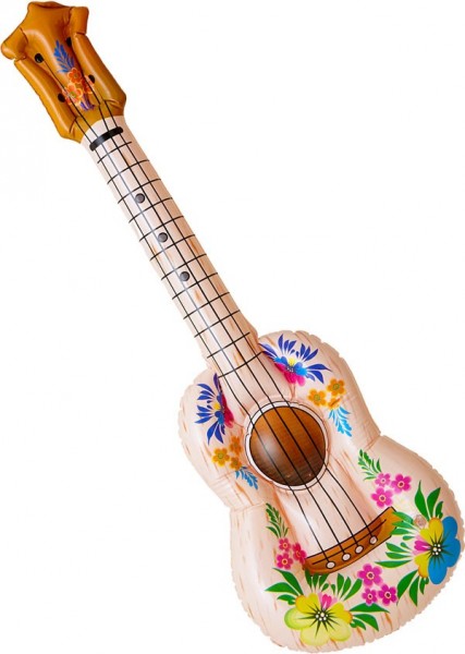 Bunte Hawaii Gitarre Aufblasbar