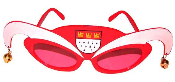 Jecke Köln Brille Claudia