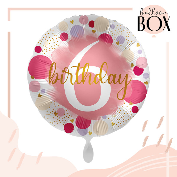 Balloha Geschenkbox DIY Sweet Bbirthday Six XL