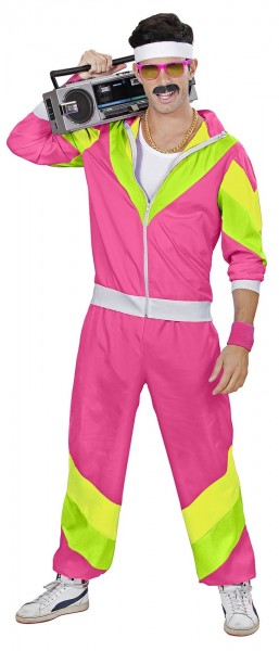 Pinker Funky Jogginganzug