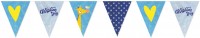 Christening Day Wimpelkette blau 4m