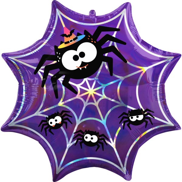 Spider Halloween Folienballon 55cm