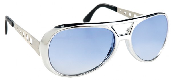 Casino Royal Brille Vegas Silber